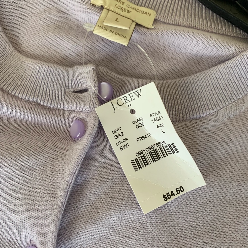 J crew cardigan